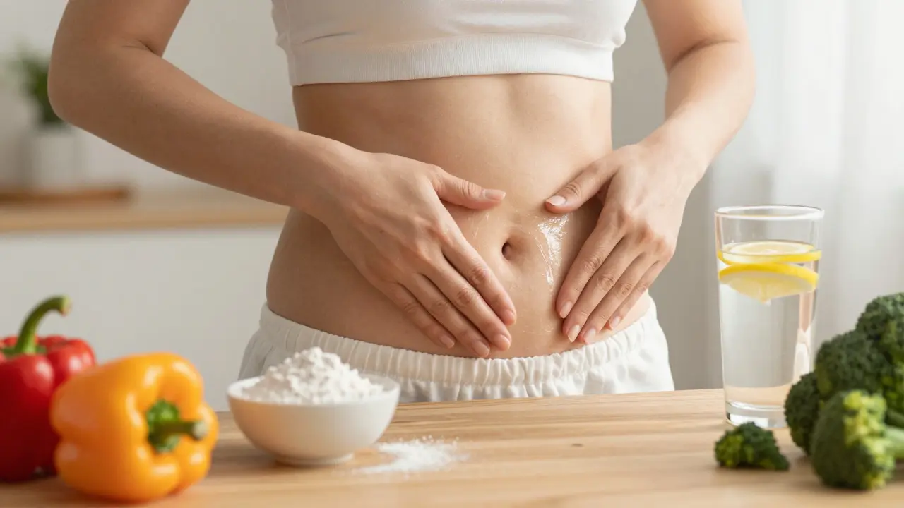 Jak zpevnit kůži na břiše pomocí mořského kolagenu a přirozených metod