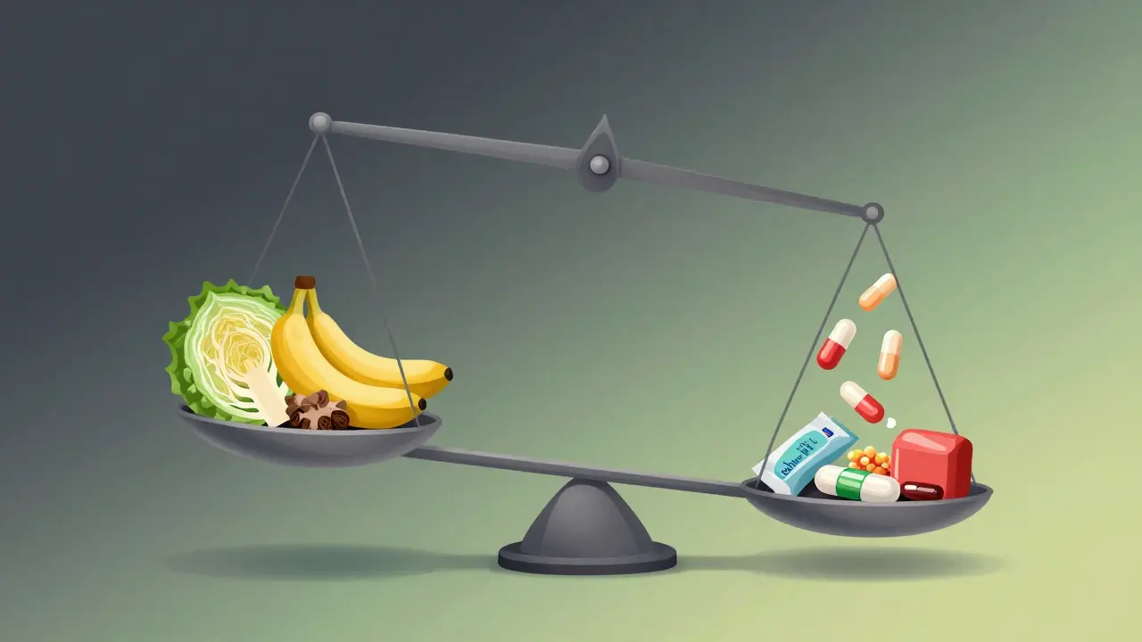 Váha rovnováhy: probiotika proti antibiotikům a cukru