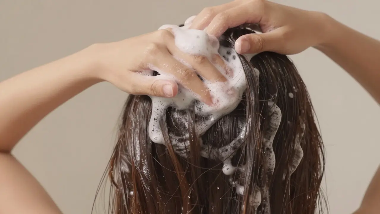 Šampon na kořeny a kondicionér na koncovky