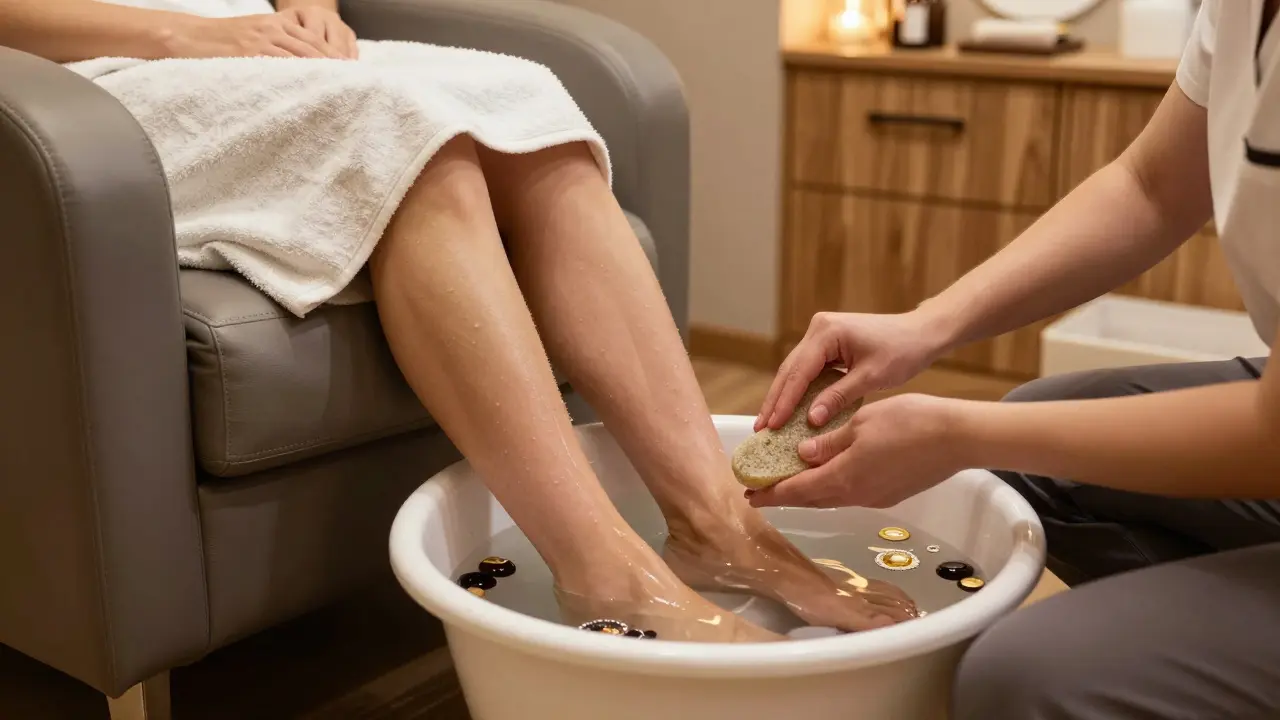 Jak dlouho trvá mokrá pedikúra? Celý proces od začátku do konce