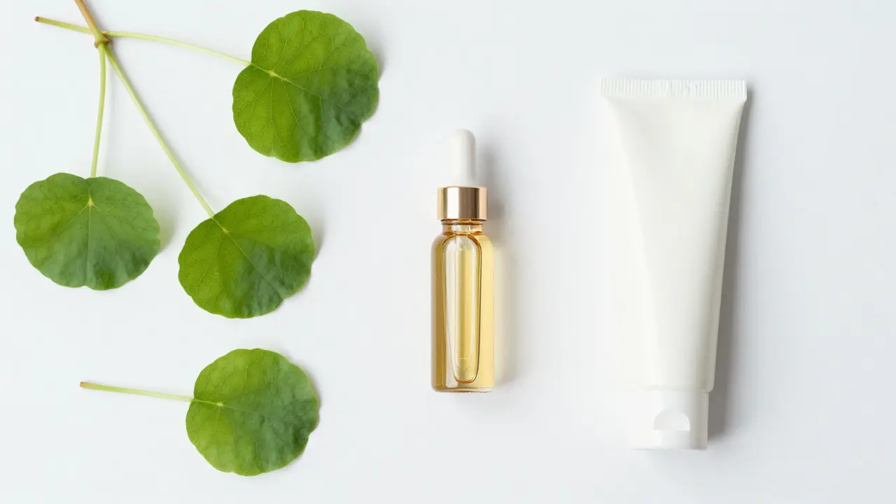 Klidné přírodní ingredience jako Cica a Panthenol pro citlivou pleť